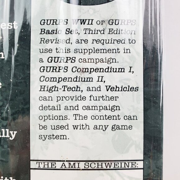 GURPS WWII Iron Cross Nazi Germany Steve Jackson Games RPG First Edition 2002 - Picture 6 of 8